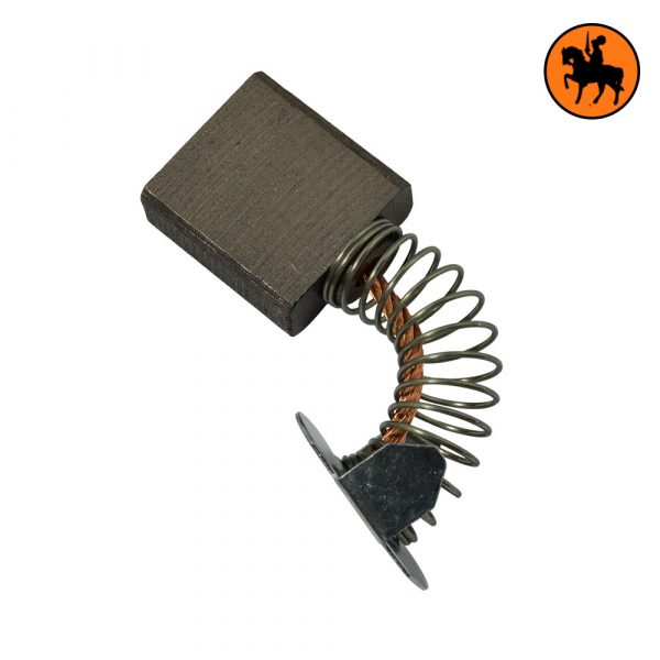 Carbon Brush with spring, wire and connector for Scooters - Carbon Brushes with Free Worldwide Delivery from Stock
